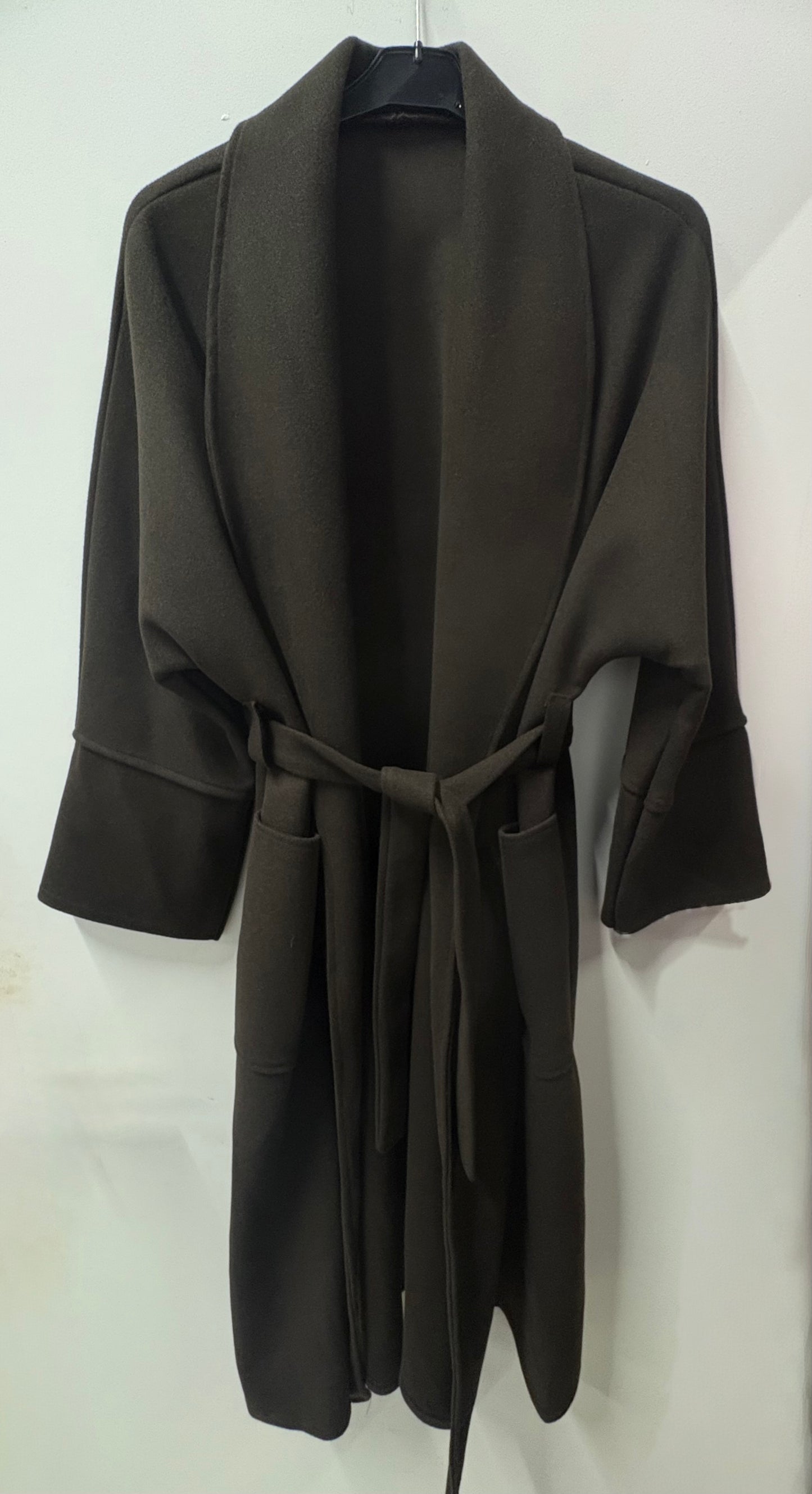 Veste longue avec ceinture PRESCILLA