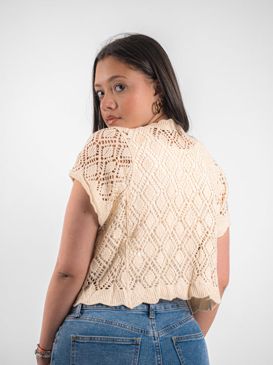 Gilet crochet