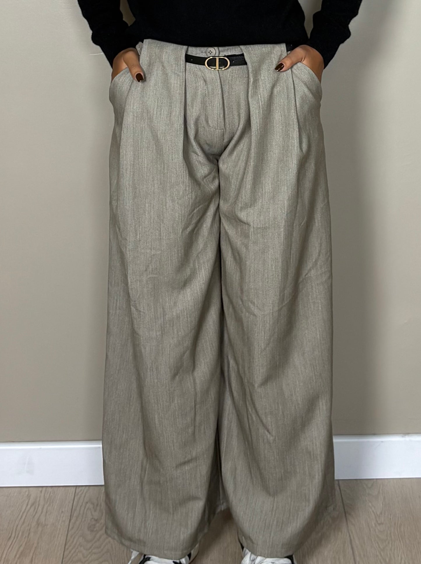 Pantalon avec ceinture Rim