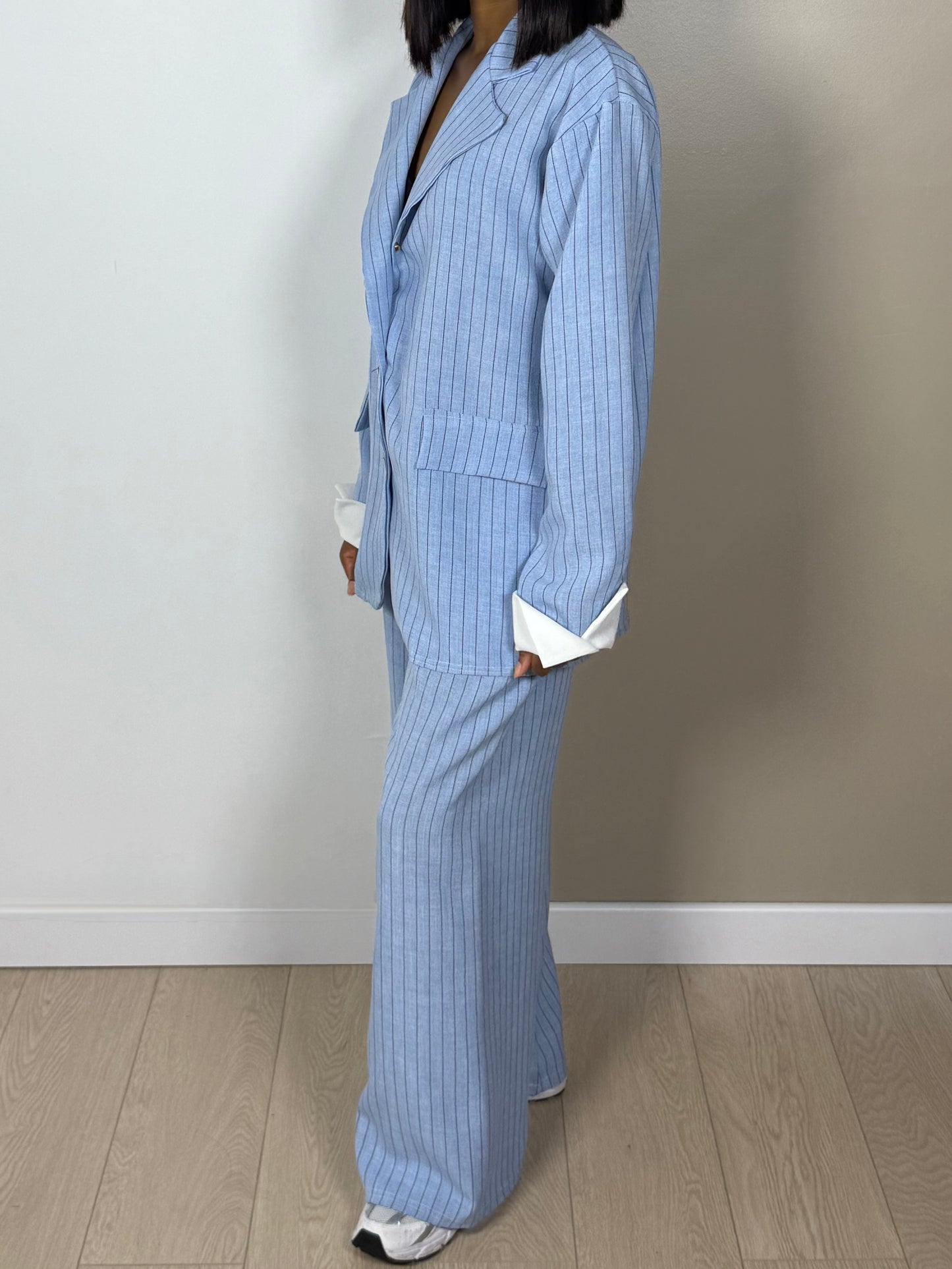 Ensemble blazer rayé - C1