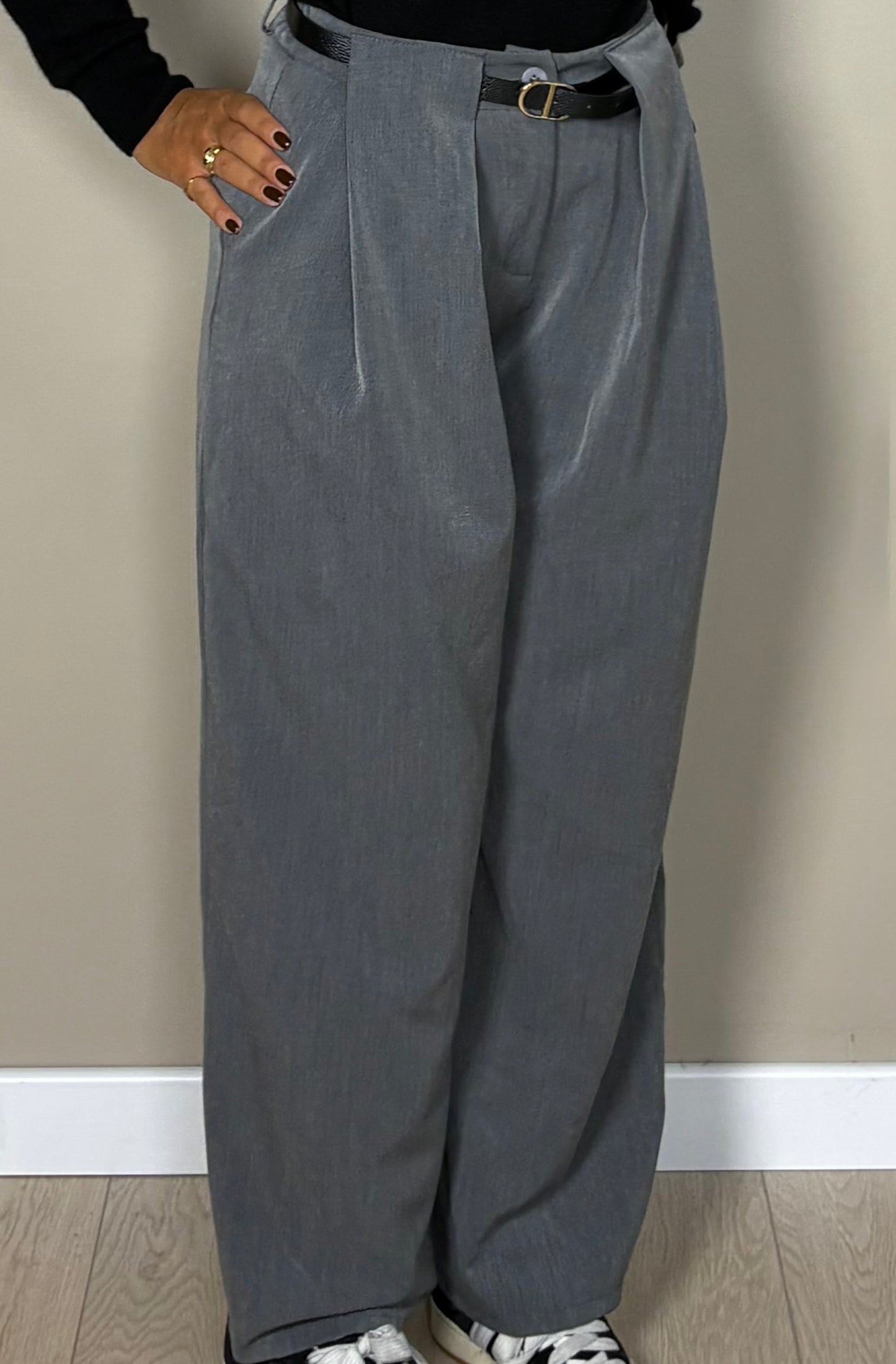Pantalon avec ceinture Rim
