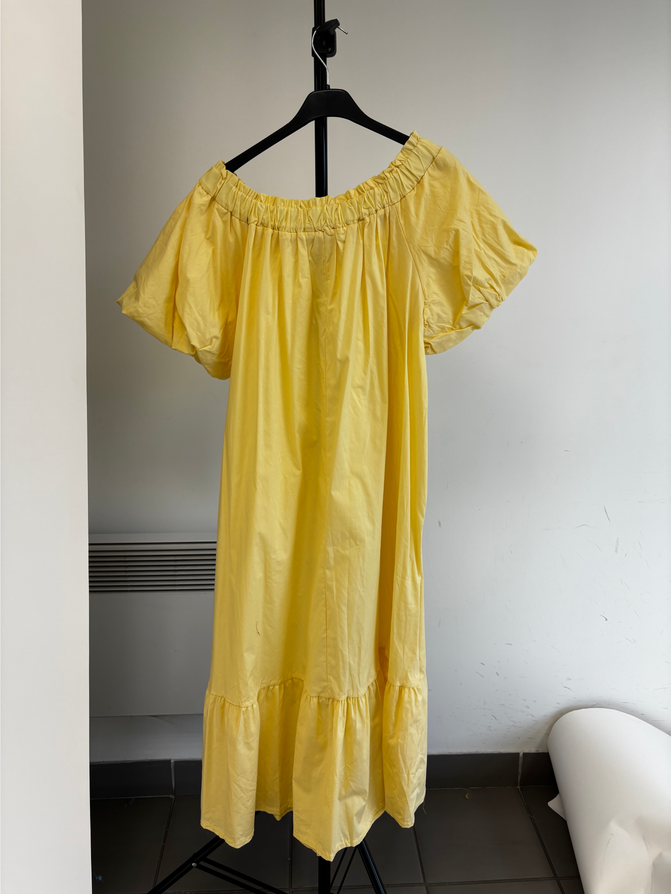 Robe longue puff sleeve - P2