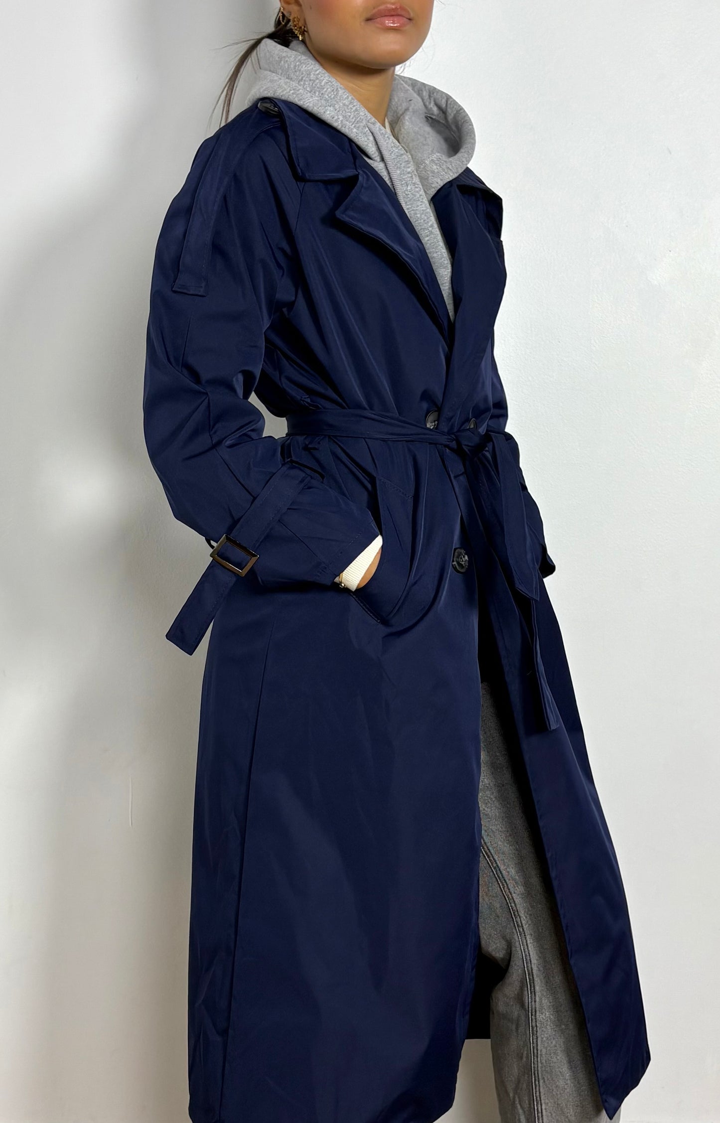 Trench coat impermeable à capuche Suzy