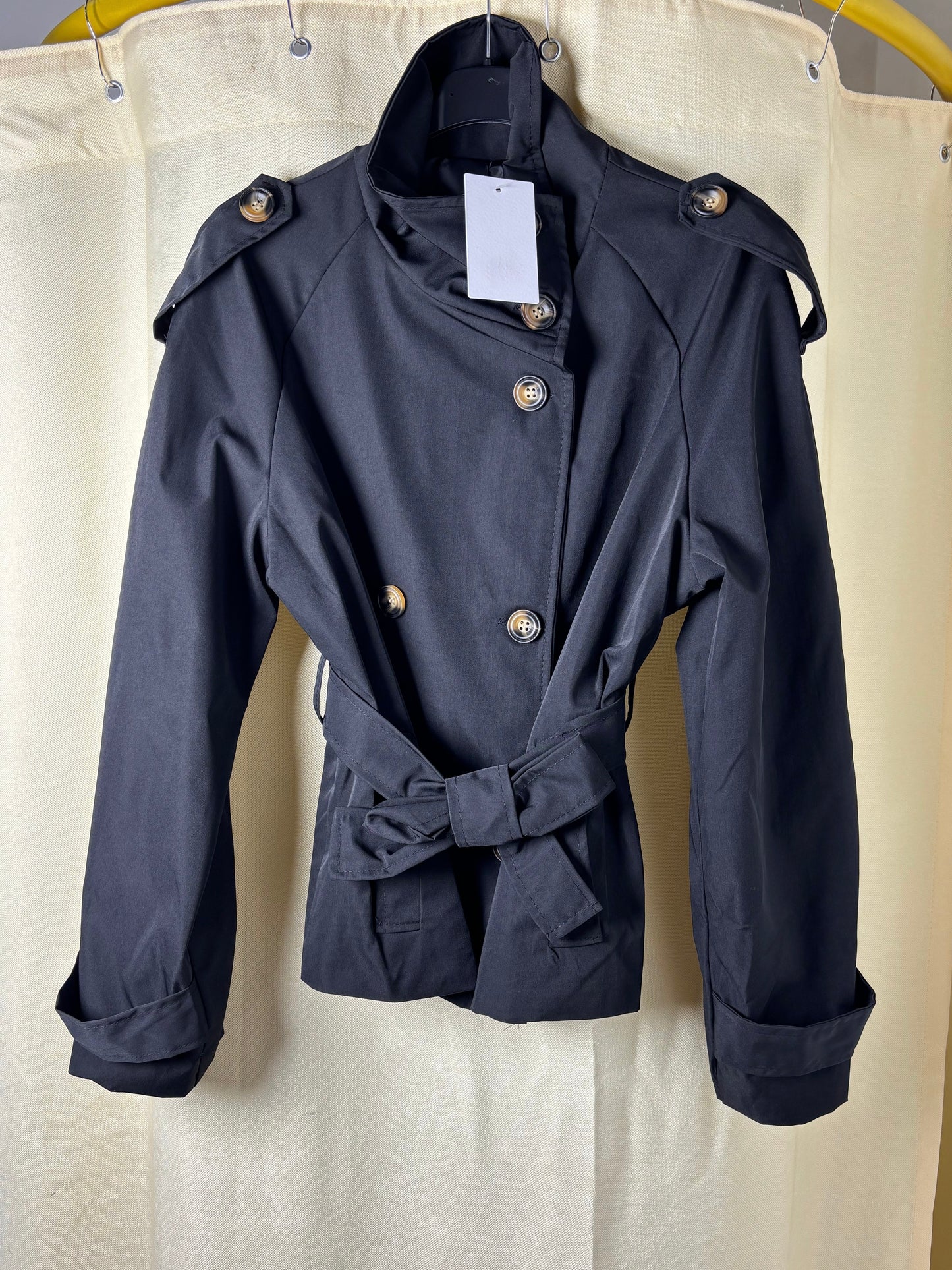 Trench court à col SAMIA