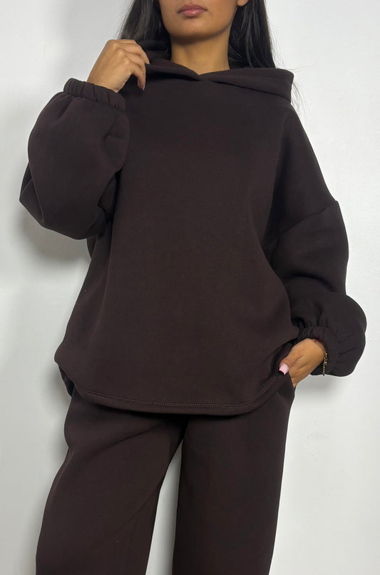 Ensemble Jogging avec capuche au coton Ibti