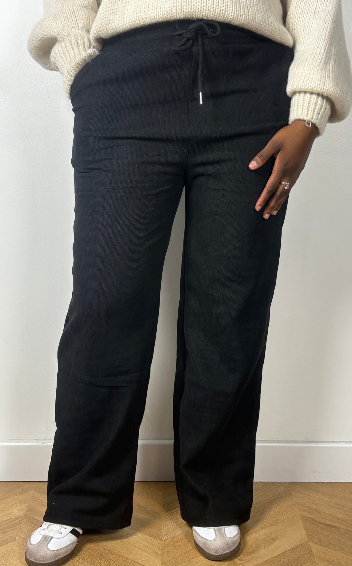 Jogging décontracté façon daim Dounia