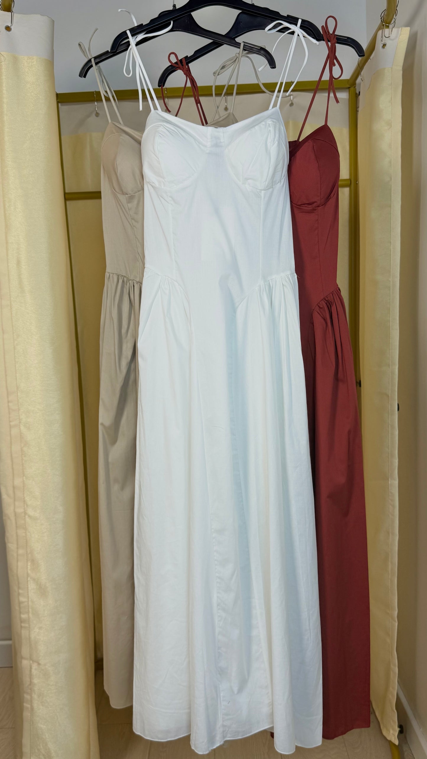 Robe longue CLEA A2 coton popeline