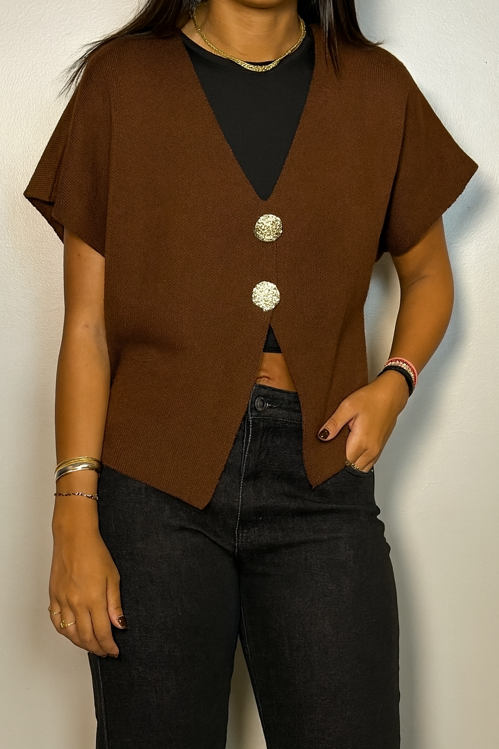 Cardigan tricoté Lunia
