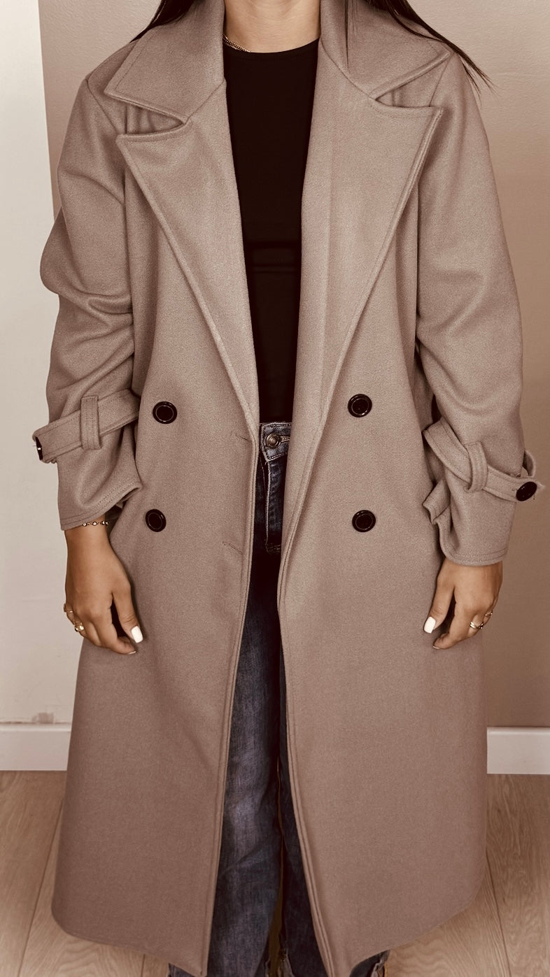 TRENCH façon laine BAYA A2