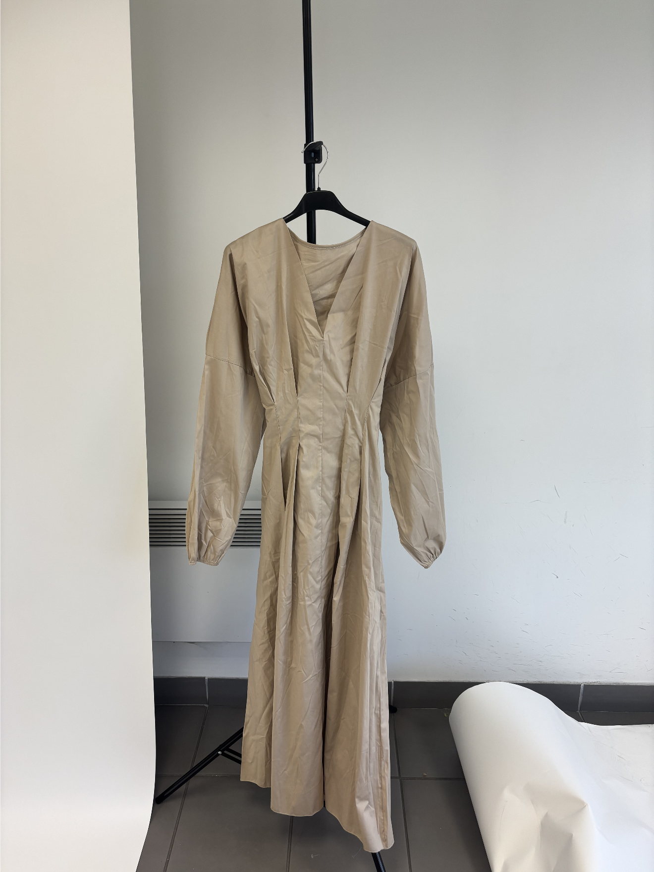 Robe longue coton Popeline - P1