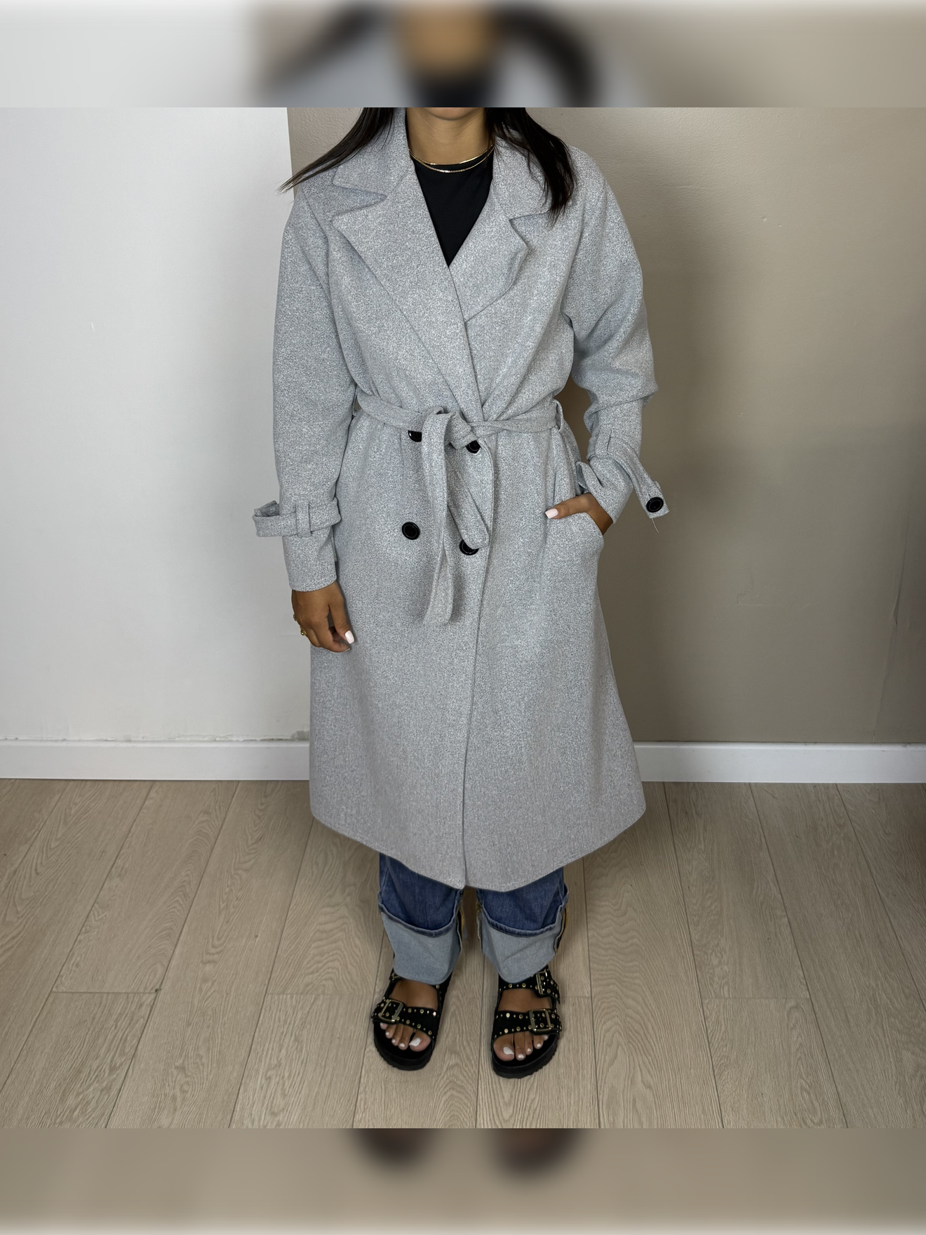 TRENCH façon laine BAYA A2