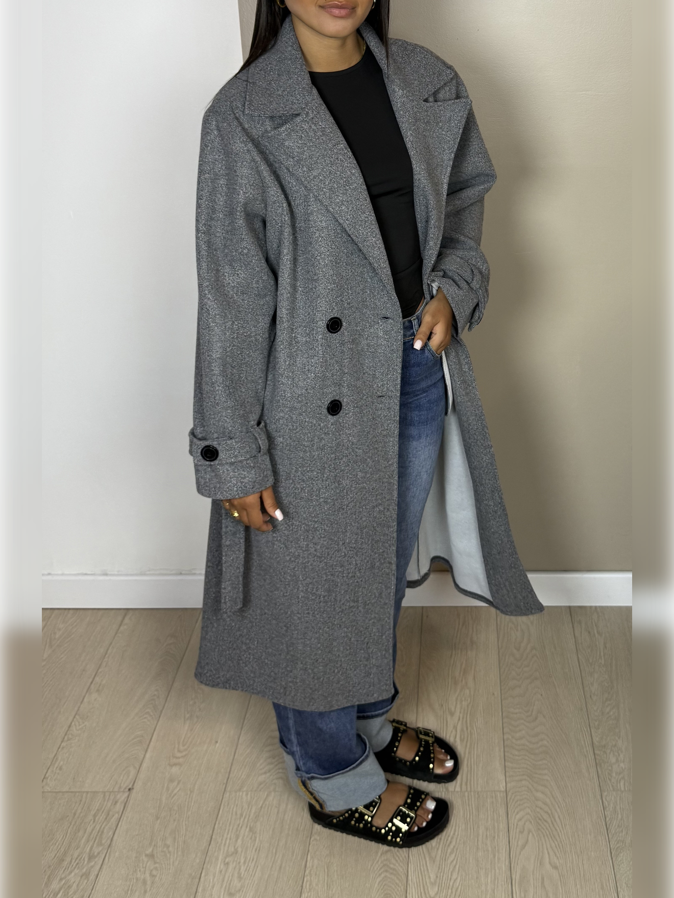 TRENCH façon laine BAYA A2