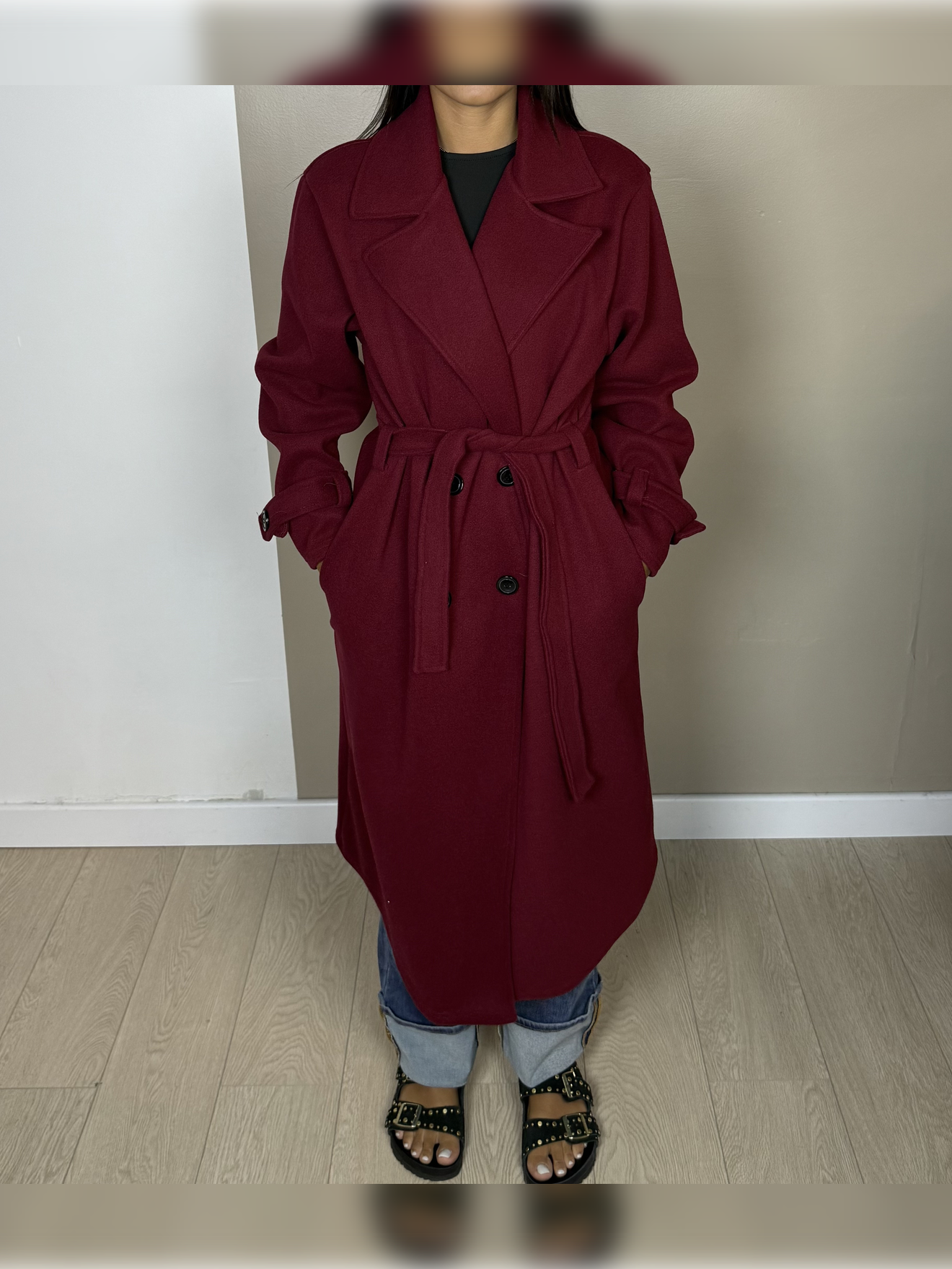 TRENCH façon laine BAYA A2