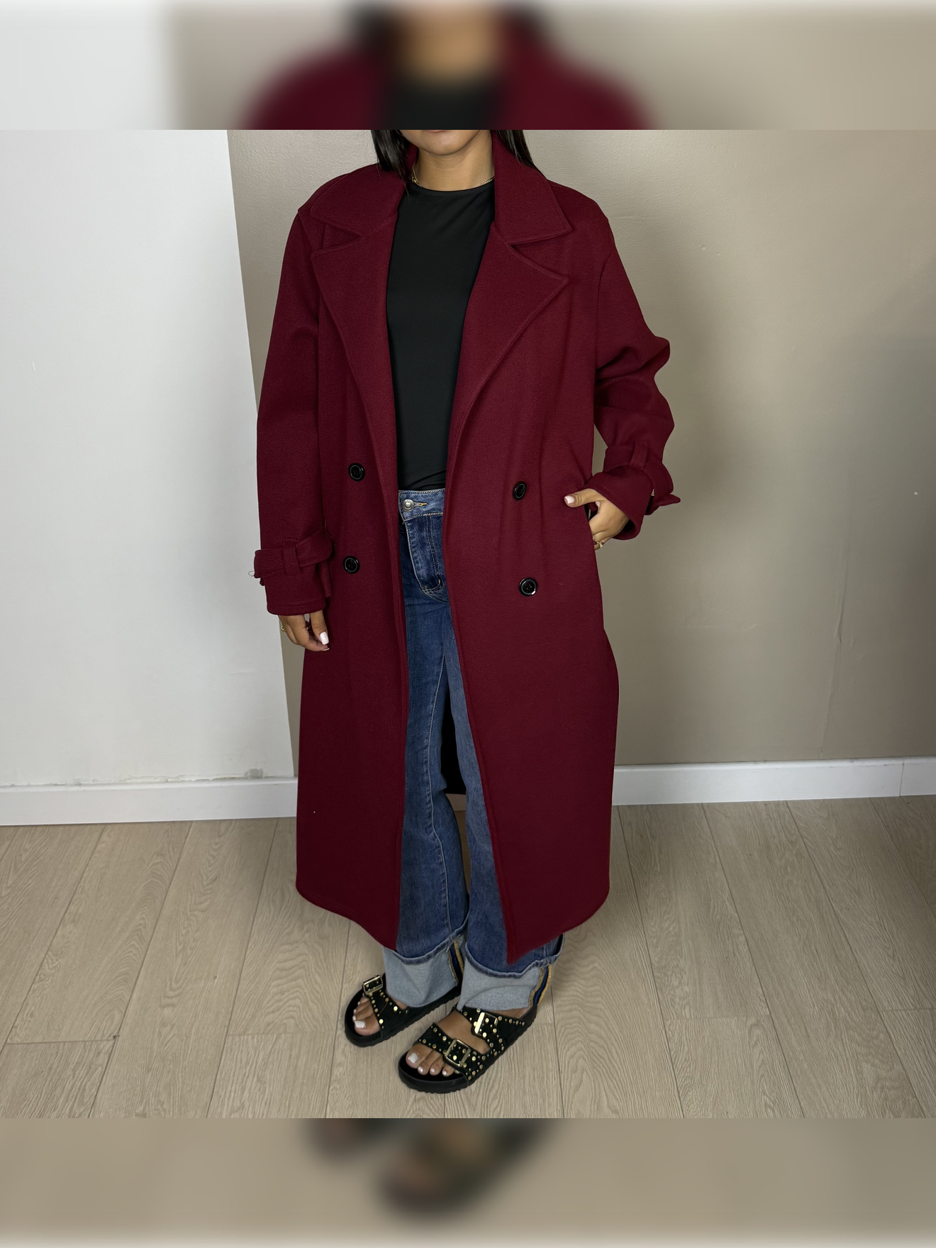 TRENCH façon laine BAYA A2