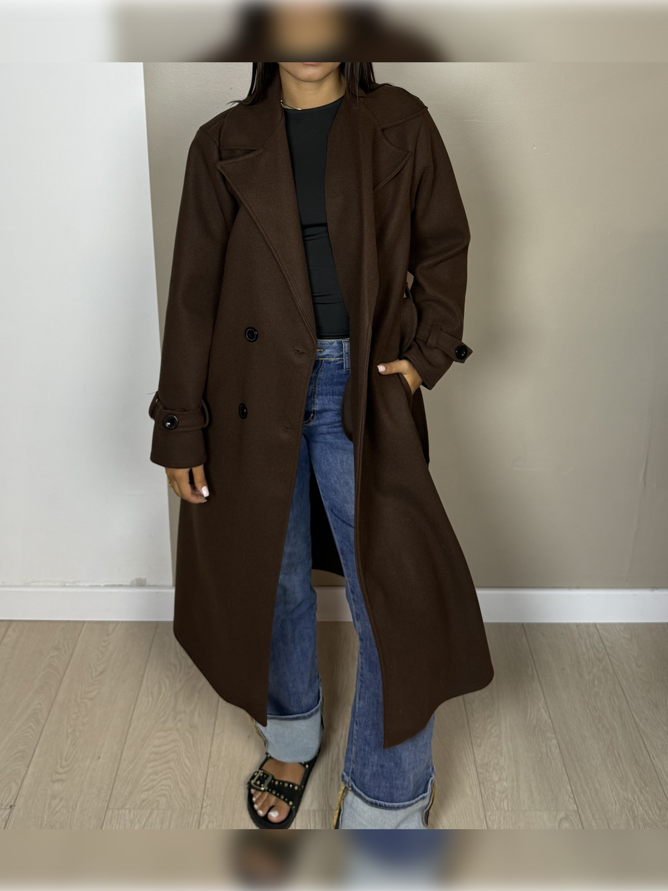 TRENCH façon laine BAYA A2