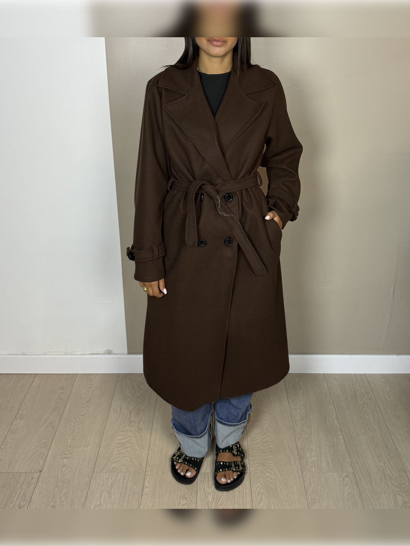 TRENCH façon laine BAYA A2