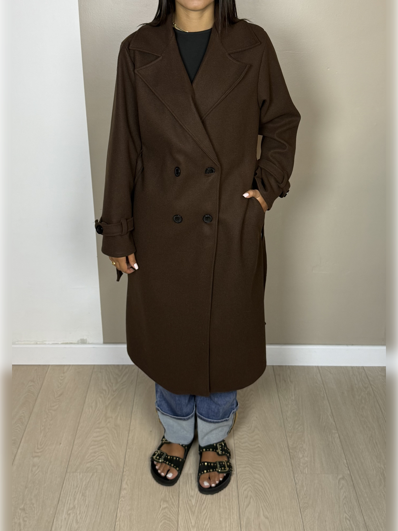 TRENCH façon laine BAYA A2