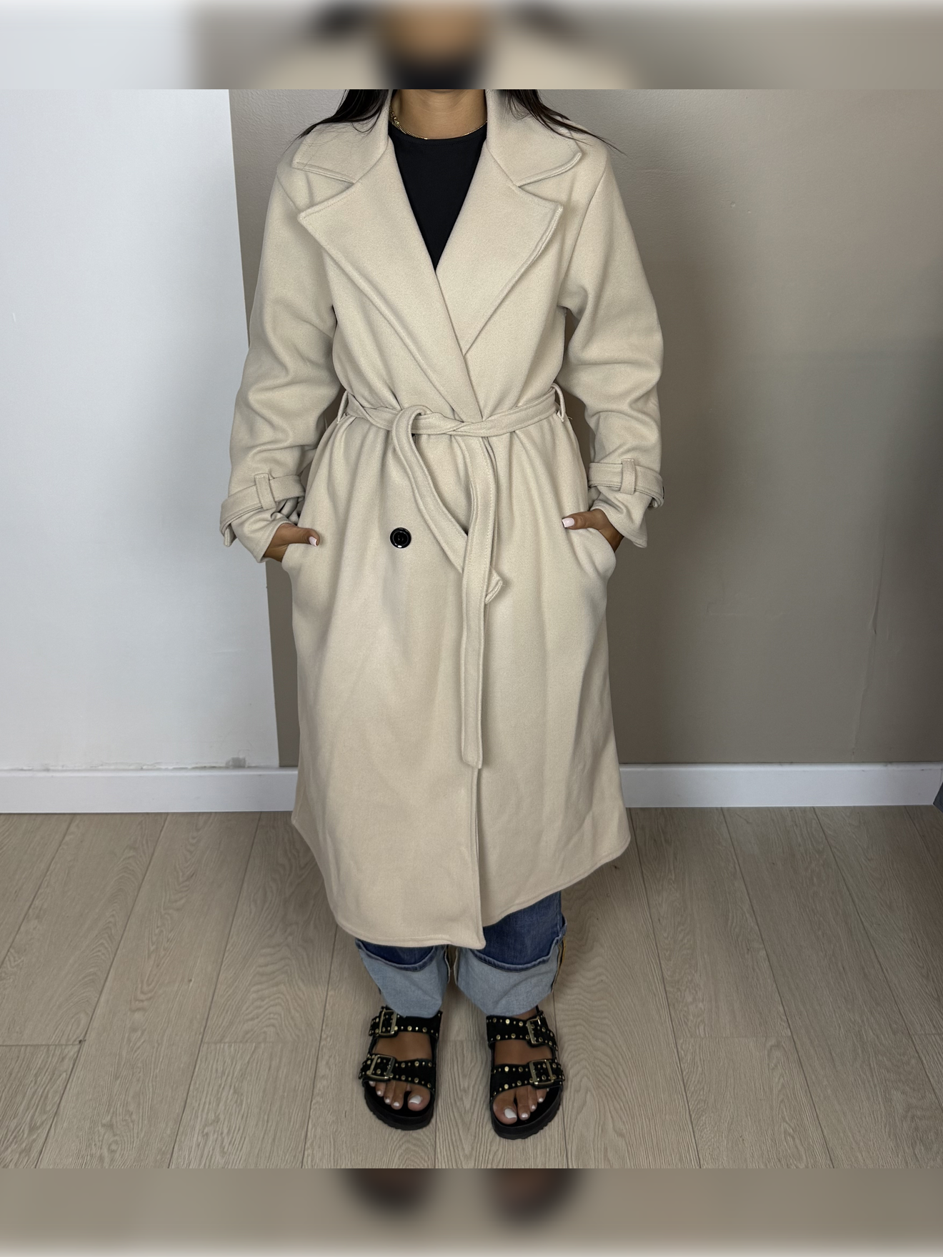 TRENCH façon laine BAYA A2