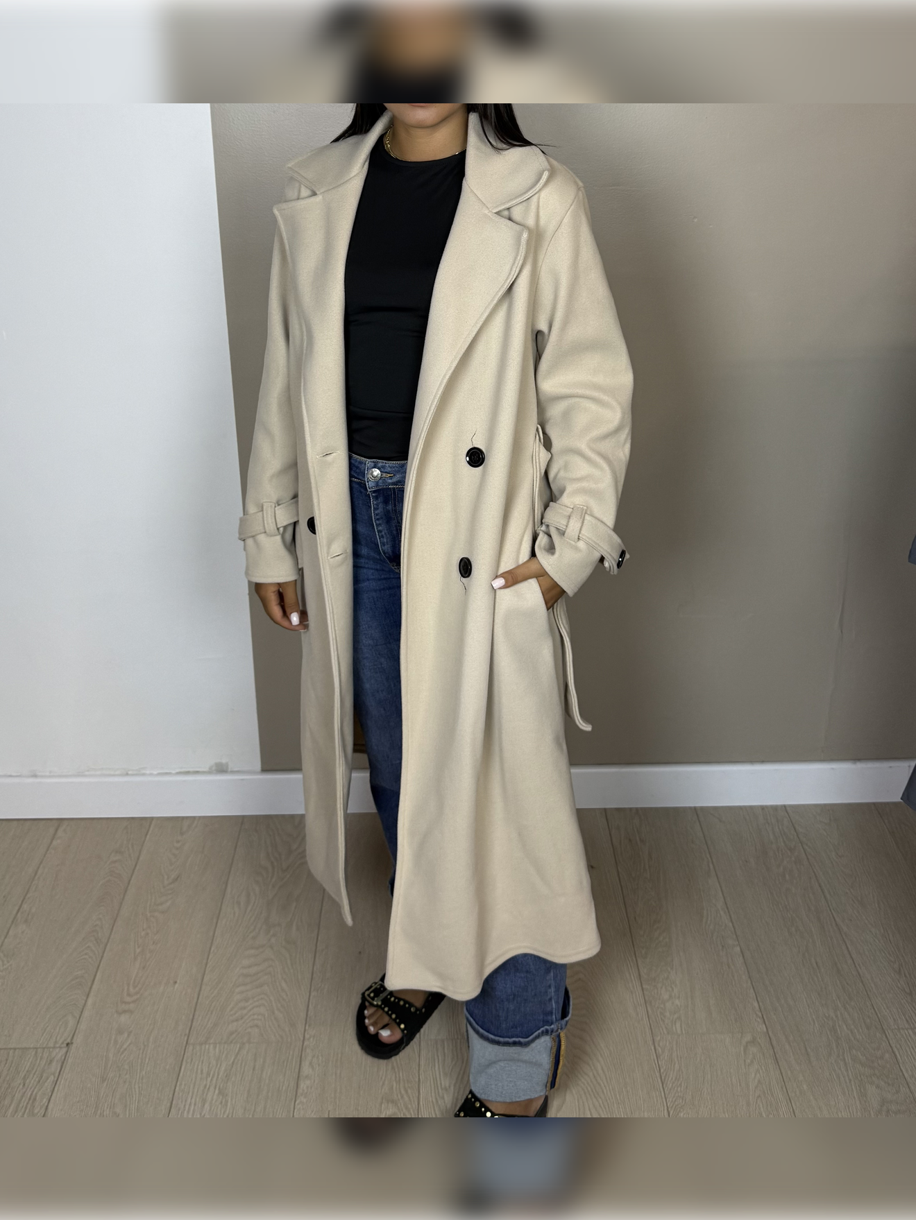 TRENCH façon laine BAYA A2