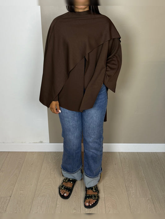 Cape fluide manches longues LAMA A2