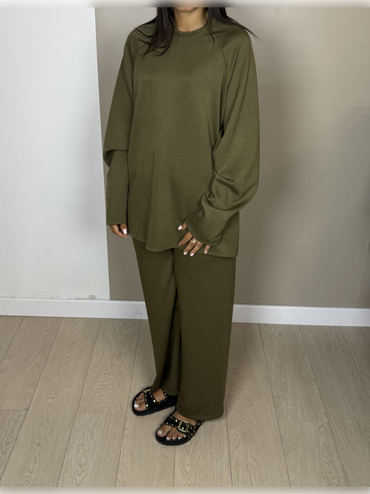 Ensemble décontracté LIA poignets évasés D3