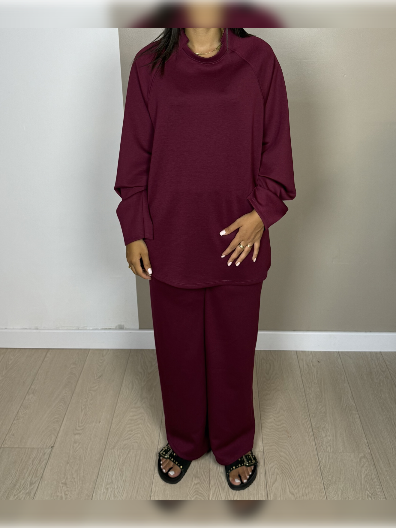 Ensemble décontracté LIA poignets évasés D3