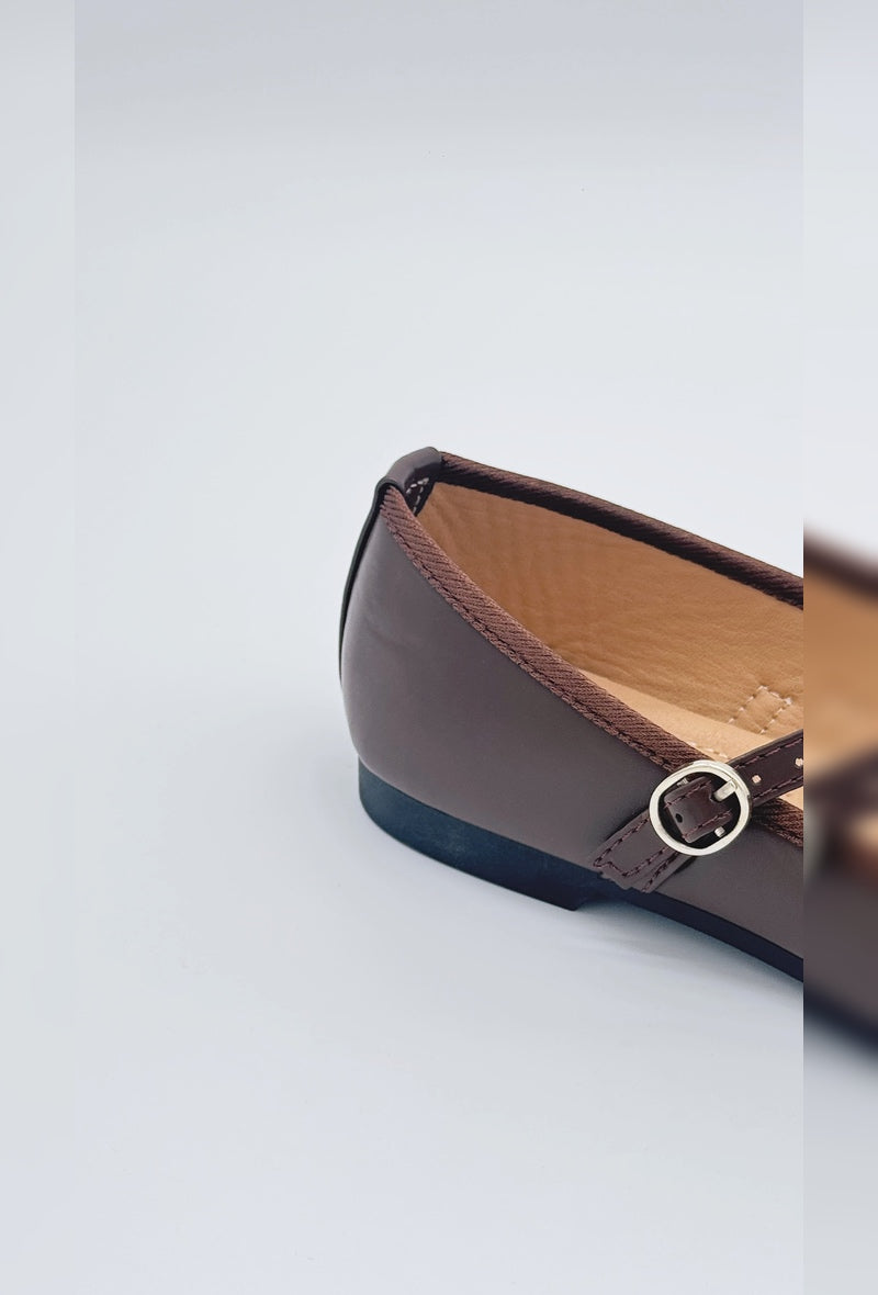 Ballerines à boucle