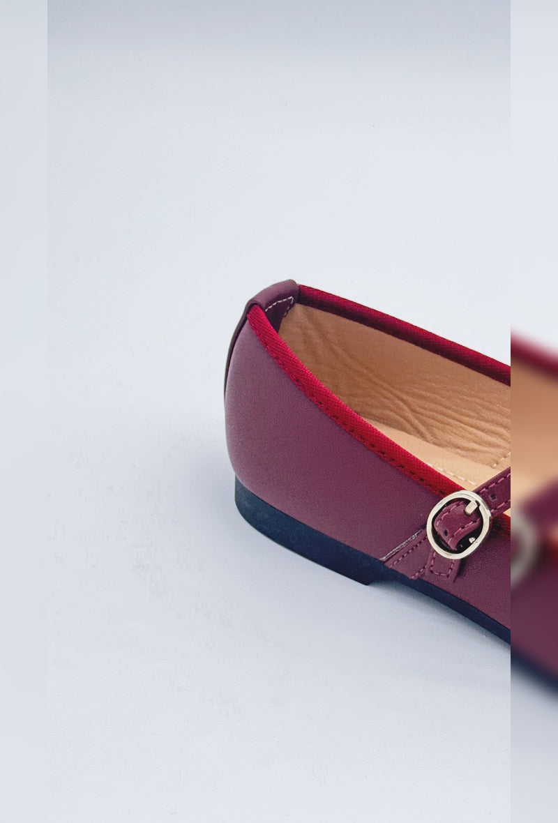 Ballerines à boucle