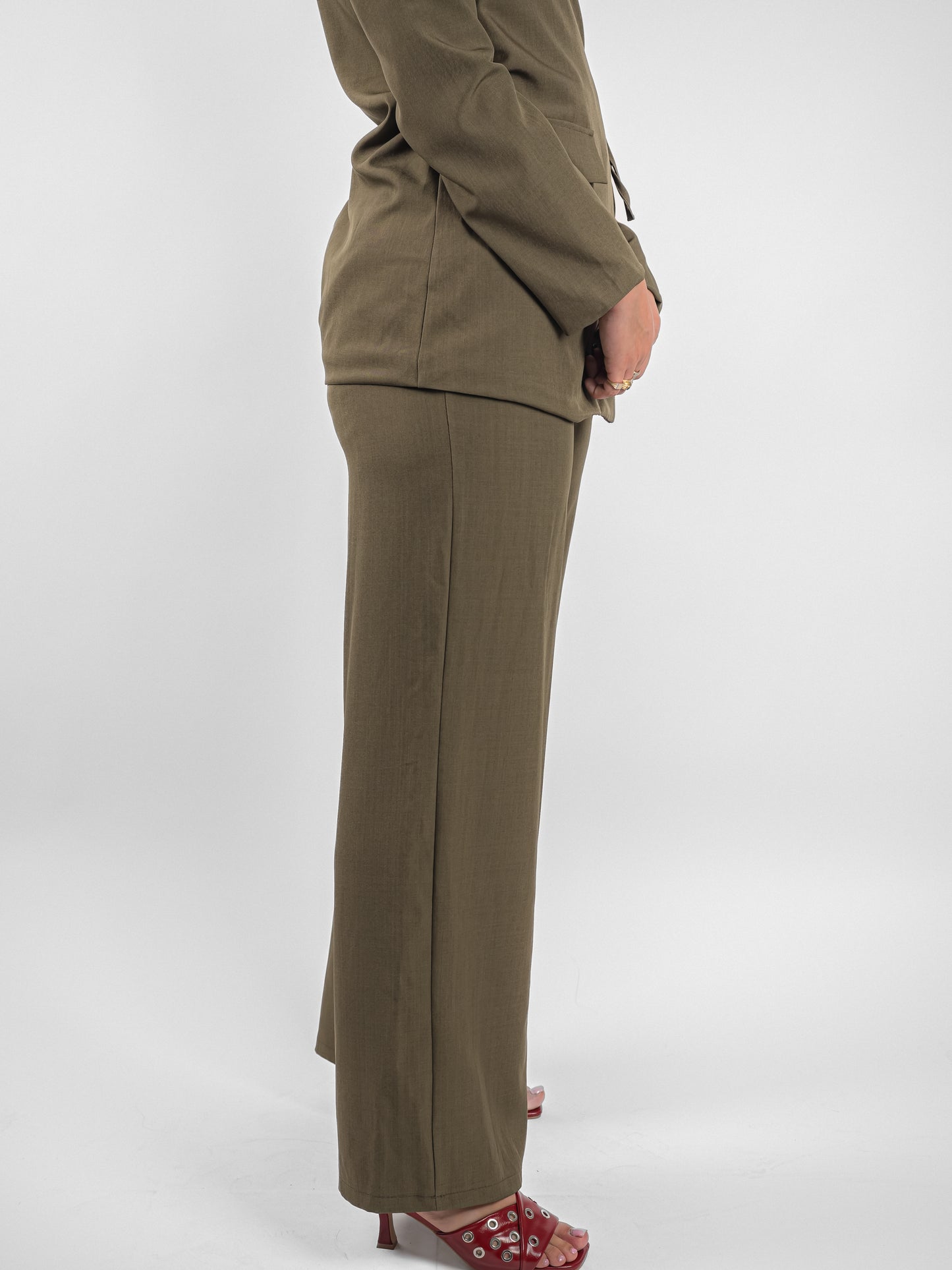 Ensemble blazer à cordon